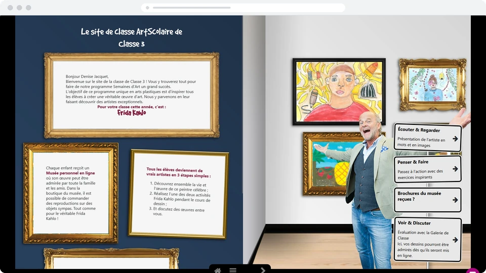 L’<span class="accent-text">espace classe</span>