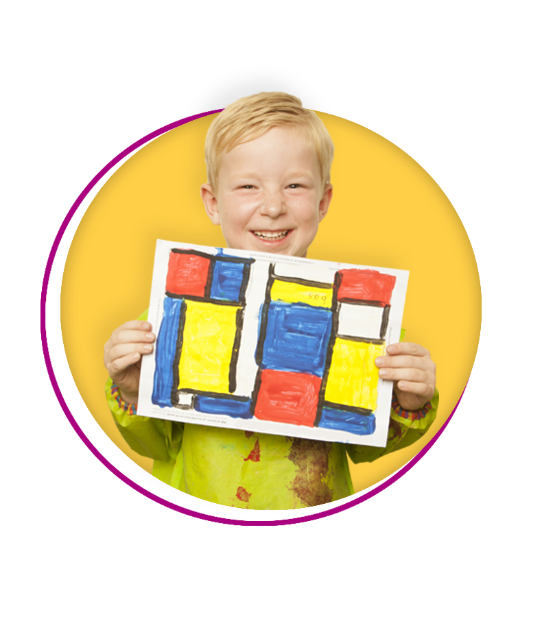 In <span class="accent-text">elk&nbsp;kind</span> zit een <span class="accent-text">kunstenaar</span>